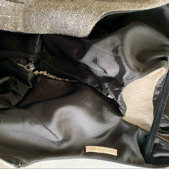 Paper Crown Anthropologie Shimmer Tweed Dress - Picture 7 of 8